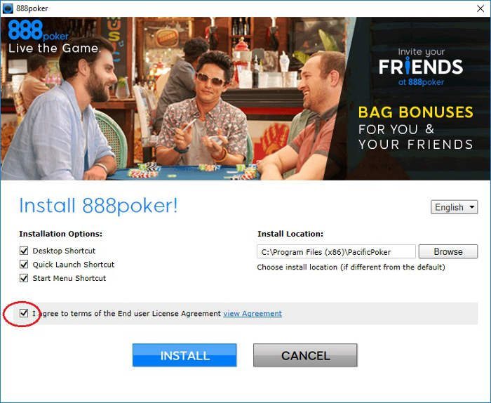 888 Poker USA download the last version for windows