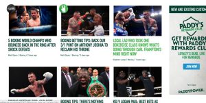Paddy Power Boxing