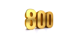 800% First Deposit Bonus