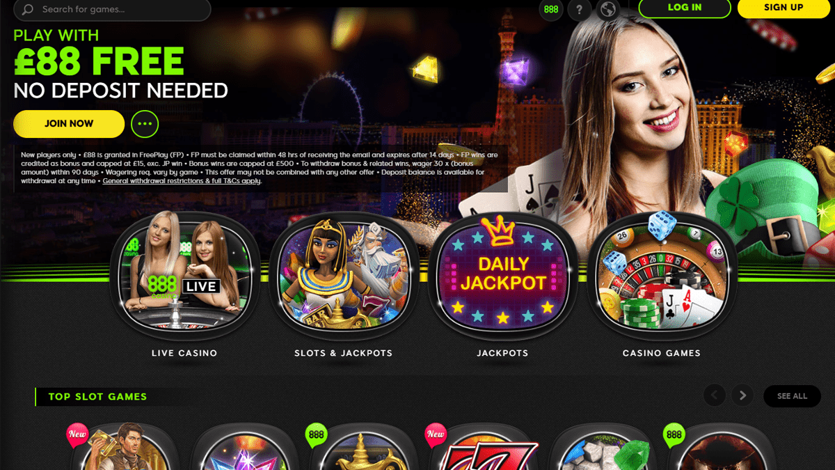 888 slots and games