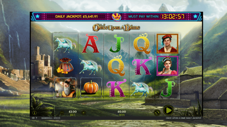 once upon a dime slot
