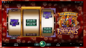 108 Heroes Multiplier Fortunes Slot Screenshot