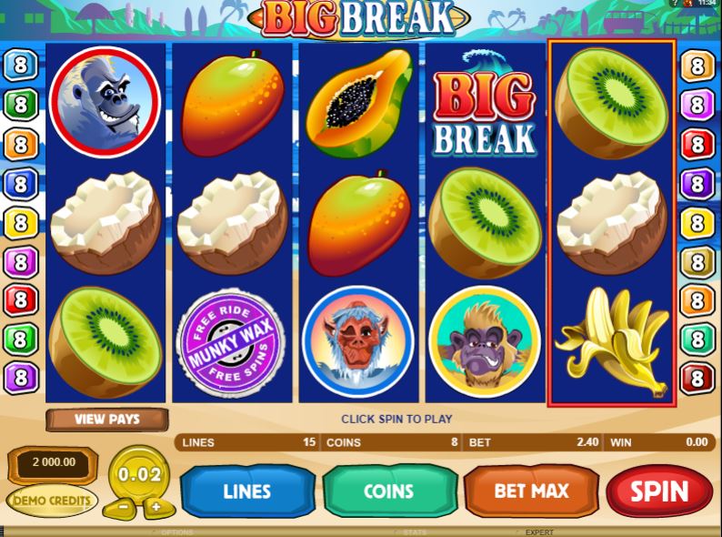 Big Break Slot Gameplay