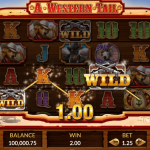 a western tale slot screenshot