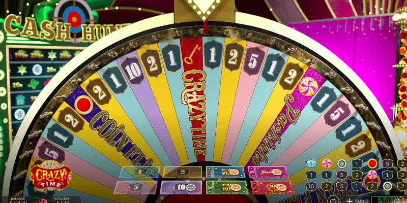Crazy Time Casino Gameplay
