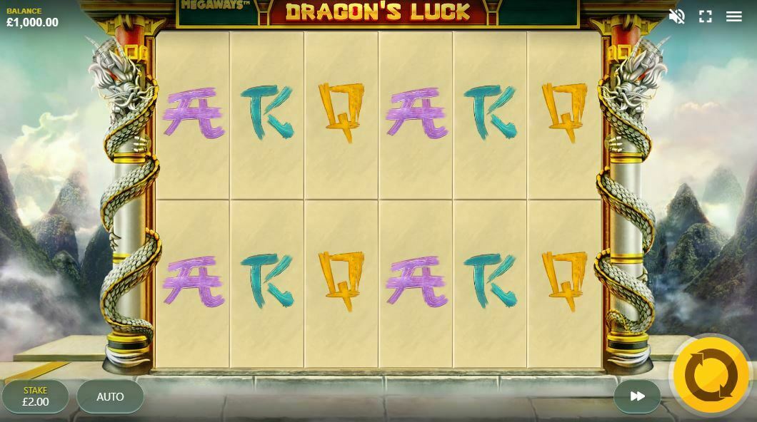 Dragon's Luck Megaways Gameplay