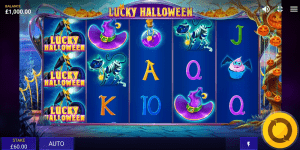 lucky halloween slot screenshot