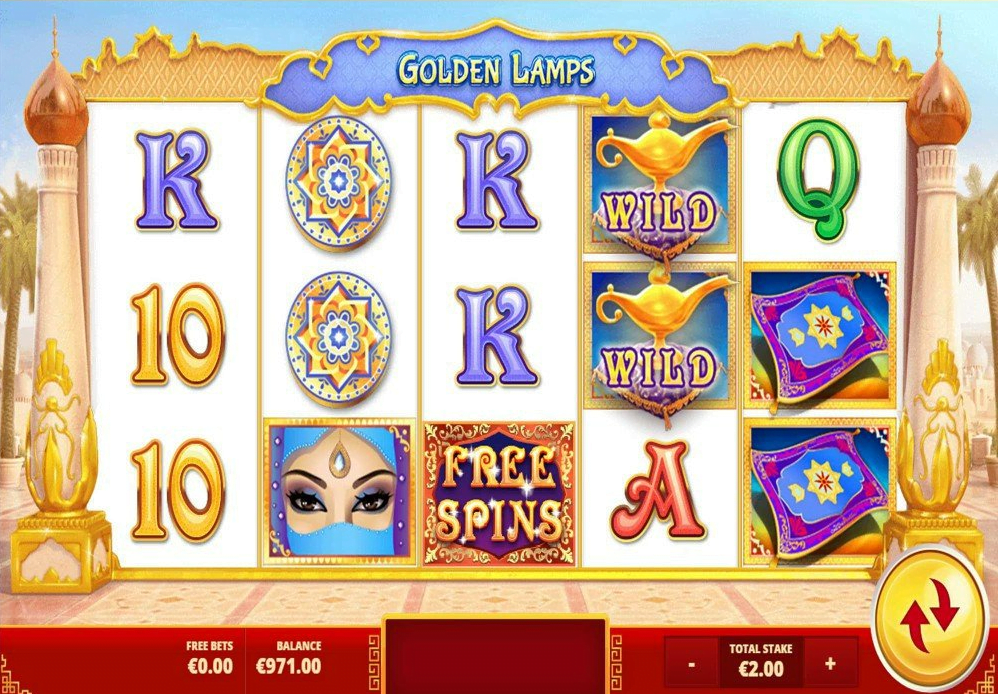 Golden Lamps Slot Review - RTP, Features & Bonuses