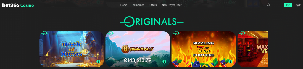 bet365 Slots