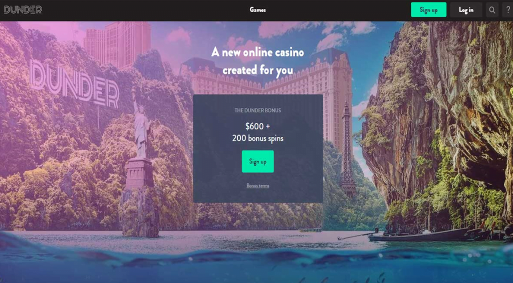 Dunder Casino Bonus Code