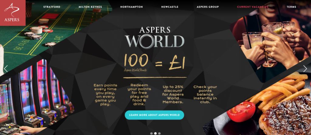 Aspers Casino Promo Code