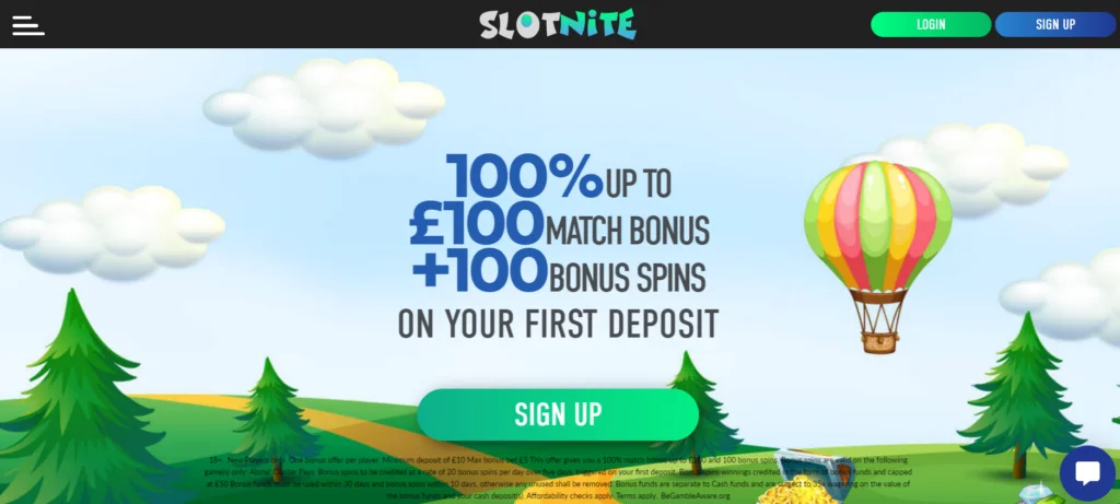 Slotnite Promo Code