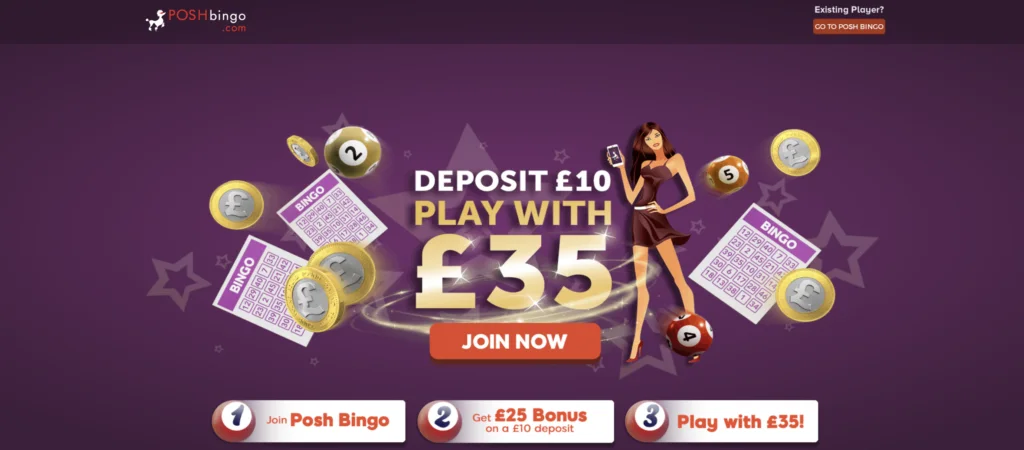 Posh Bingo Bonus Code