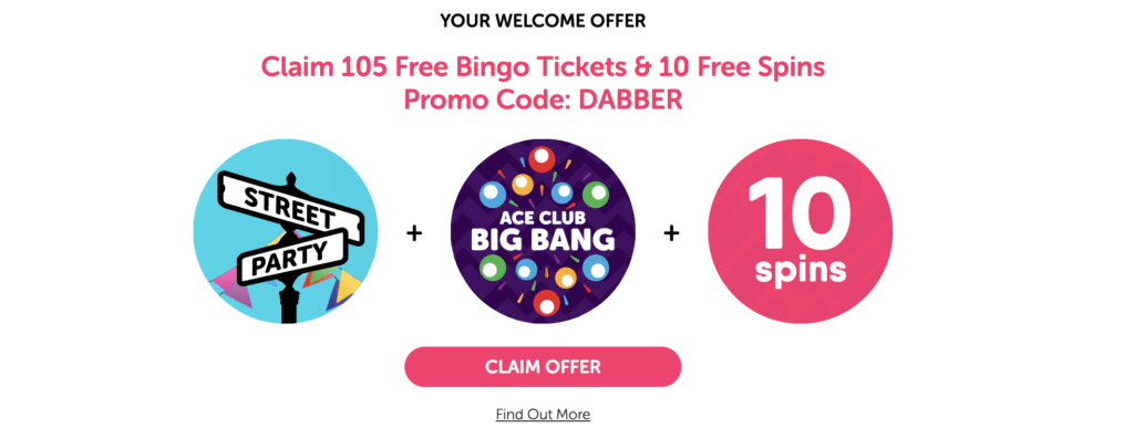 Dabber Bingo Bonus Code