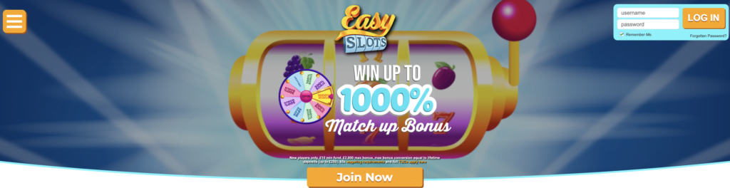 Easy Slots Bonus