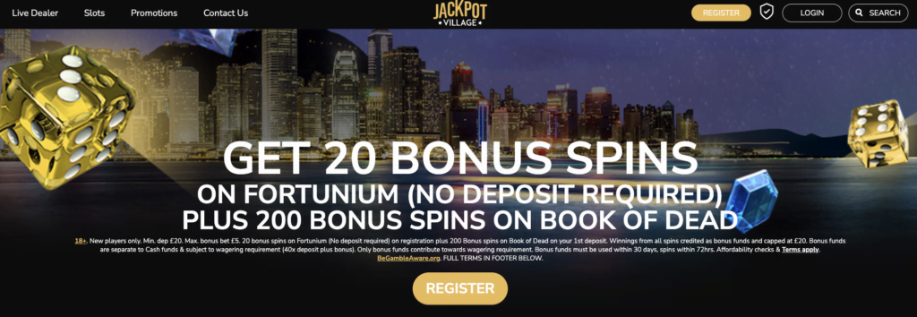 Jackpot Village Bonus