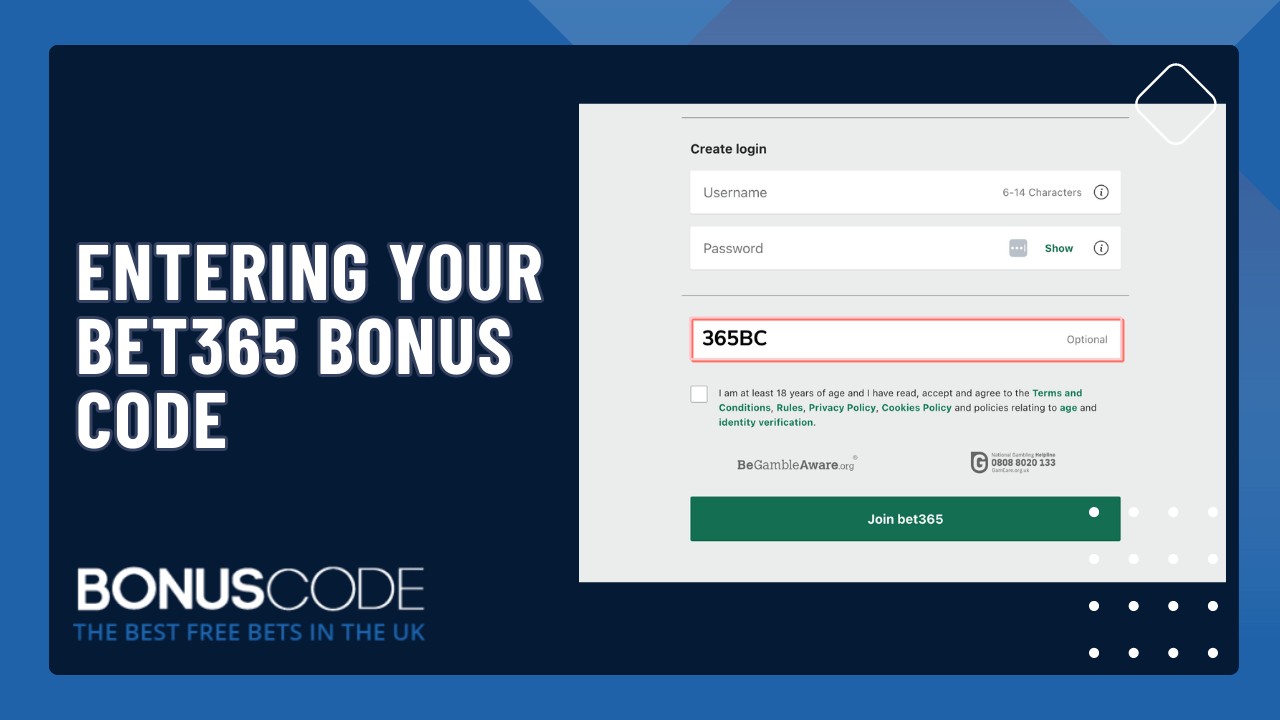 Bet365 Bonus Code - Use Code 365BC